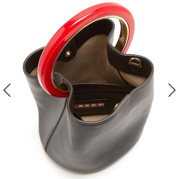 MARNI PANNIER BUCKET BAG - Picture 4 of 15